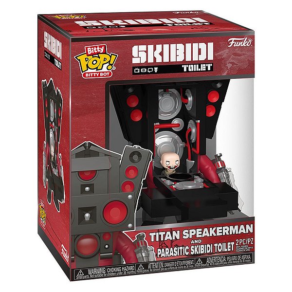Funko Bitty Pop Skibidi Bots Titan Speakerman Skibidi Toilet 2,5Cm Miniatura Oficial Funko 2,5cm ...