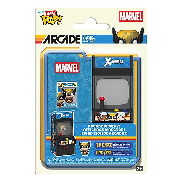 Funko Bitty Pop Marvel X-Men Arcade X-Men 2,5Cm Miniatura Oficial Funko 2,5cm Miniatura Oficial F...