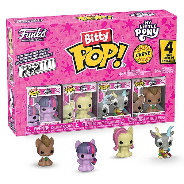 Funko Bitty Pop Mlp Twilight Sparkle 4Pack 2,5Cm Miniatura Oficial Funko 2,5cm Miniatura Oficial ...