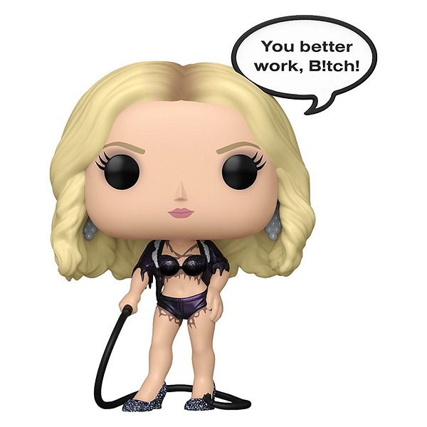 Funko Pop Rocks Britney Spears Work B!Tch #495 Vinil 9,5 Cm Oficial Funko Vinil 9,5 cm Oficial Funko