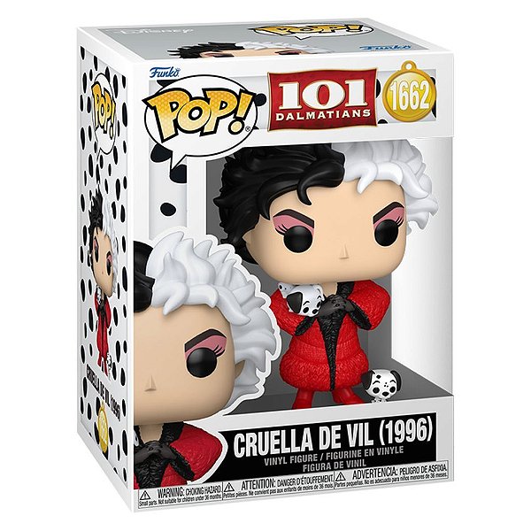 Funko Pop 101 Dalmatians Cruella De Evil 1996 #1662 Vinil 9,5 Cm Oficial Funko Vinil 9,5 cm Ofici...