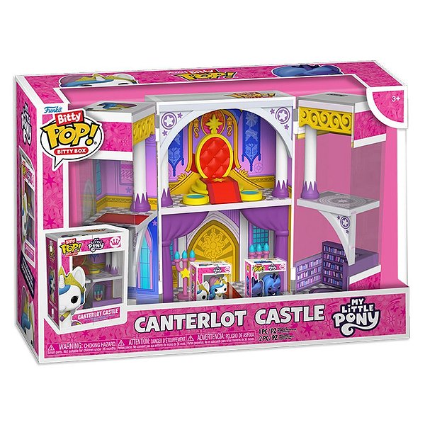 Funko Bitty Pop Boxes Mlp Canterlot Castle 2,5Cm Miniatura Oficial Funko 2,5cm Miniatura Oficial ...