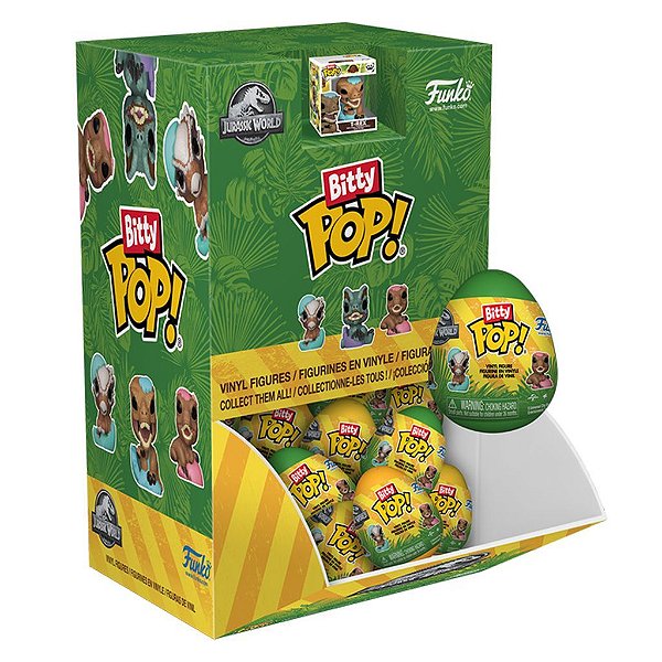 Funko Bitty Pop Mystery Jurassic Park Egg 2,5Cm Miniatura Oficial Funko 2,5cm Miniatura Oficial F...