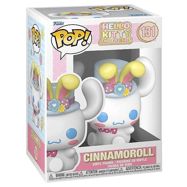 Funko Pop Hello Kitty Sprg Cinnamoroll #131 Vinil 9,5 Cm Oficial Funko Vinil 9,5 cm Oficial Funko