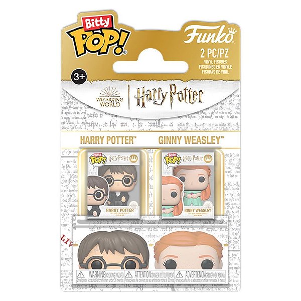 Funko Bitty Pop 2Pack Harry Potter Harry & Ginny 2,5Cm Miniatura Oficial Funko 2,5cm Miniatura Of...
