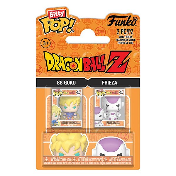 Funko Bitty Pop 2Pack Dragon Ball Z Goku & Frieza 2,5Cm Miniatura Oficial Funko 2,5cm Miniatura O...