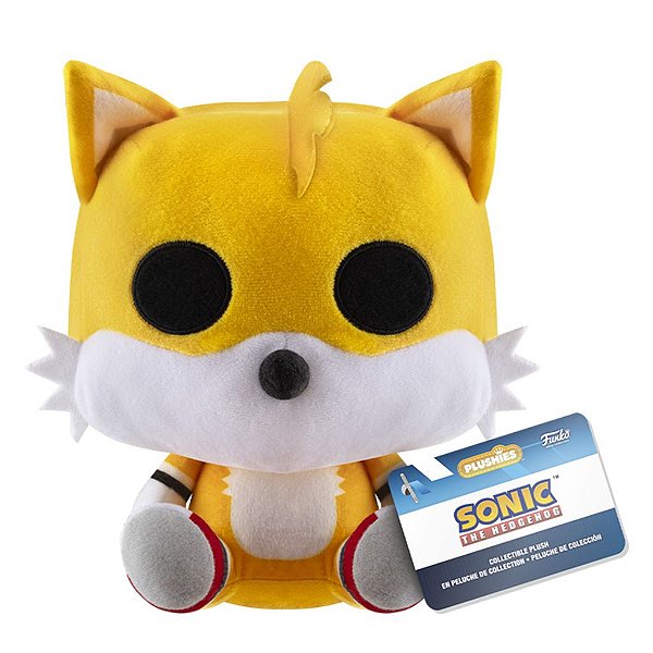 Pelúcia Funko Plush Pelúcia Funko Plush Sonic 7 Tails 18Cm Oficial Funko 18cm Oficial Funko