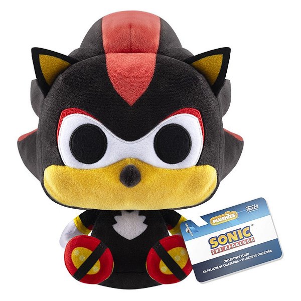 Pelúcia Funko Plush Pelúcia Funko Plush Sonic 7 Shadow 18Cm Oficial Funko 18cm Oficial Funko