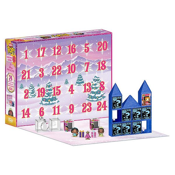 Funko Bitty Pop Calendar Disney Princess 2025 2,5Cm Miniatura Oficial Funko 2,5cm Miniatura Ofici...
