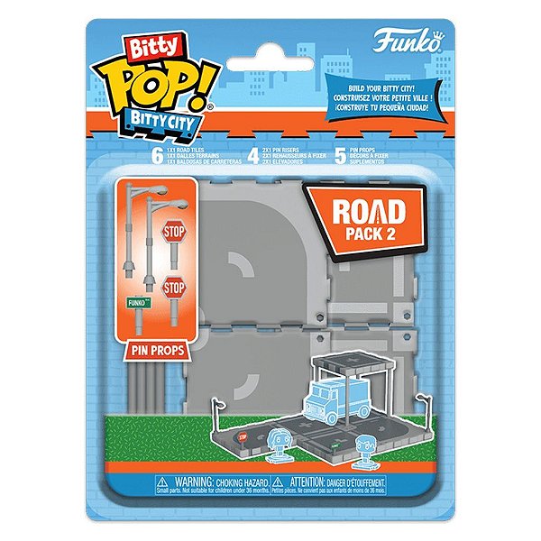 Funko Bitty Pop City Construction Road Kit 2,5Cm Miniatura Oficial Funko 2,5cm Miniatura Oficial ...