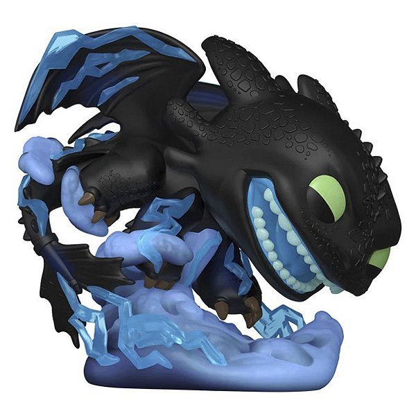 Funko Pop How To Train Your Dragon Premium Toothless Ex #1872 Vinil 9,5 Cm Oficial Funko Vinil 9,...