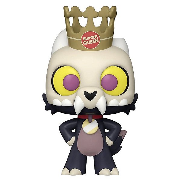 Funko Pop Chase Disney The Owl House King #1551 Variante Rara 1 Em 6 Vinil 9,5Cm Vinil 9,5 cm Ofi...