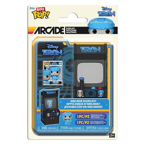 Funko Bitty Pop Tron Arcade Tron 2,5Cm Miniatura Oficial Funko 2,5cm Miniatura Oficial Funko