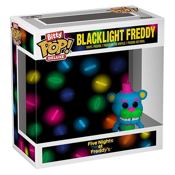 Funko Bitty Pop Five Nights At Freddys Deluxe Freddy 2,5Cm Miniatura Oficial Funko 2,5cm Miniatur...