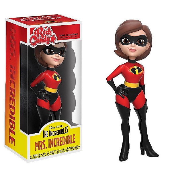 Funko Rock Candy Disney Mrs.Incredible Vinil 12,7 Cm Oficial Funko Vinil 12,7 cm Oficial Funko
