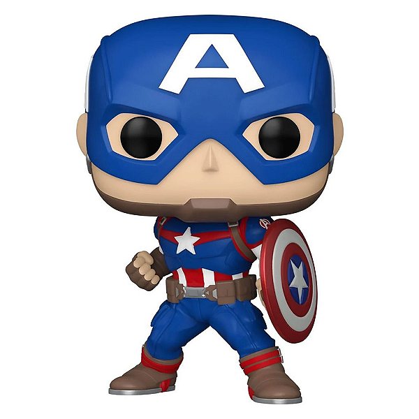 Funko Pop Marvel New Classics Captain America #1419 Vinil 9,5 Cm Oficial Funko Vinil 9,5 cm Ofici...