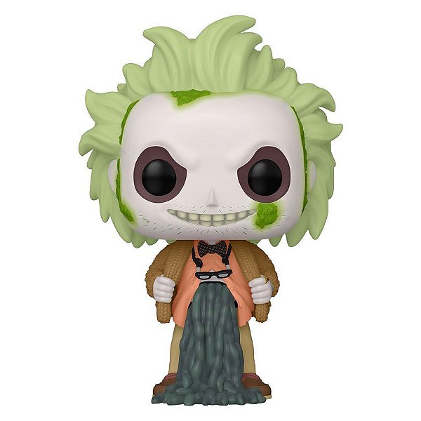 Funko Pop Chase Beetlejuice 2 Beetlejuice #1689 Variante Rara 1 em 6 Vinil 9,5cm
