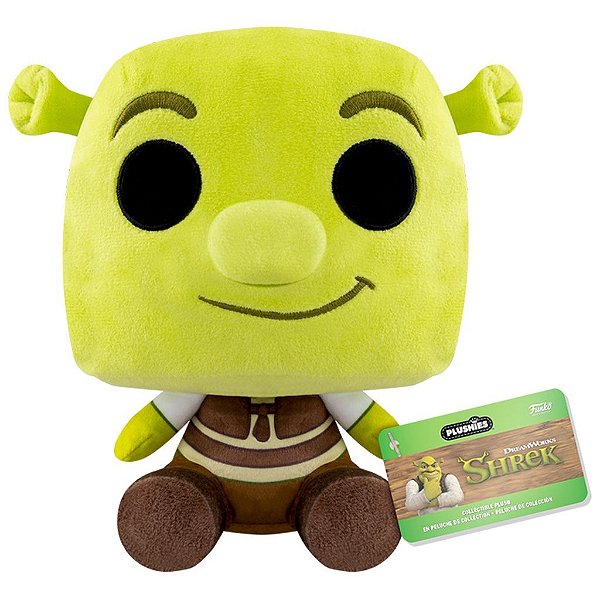 Pelúcia Funko Plush Shrek 30Th Shrek 18cm Oficial Funko