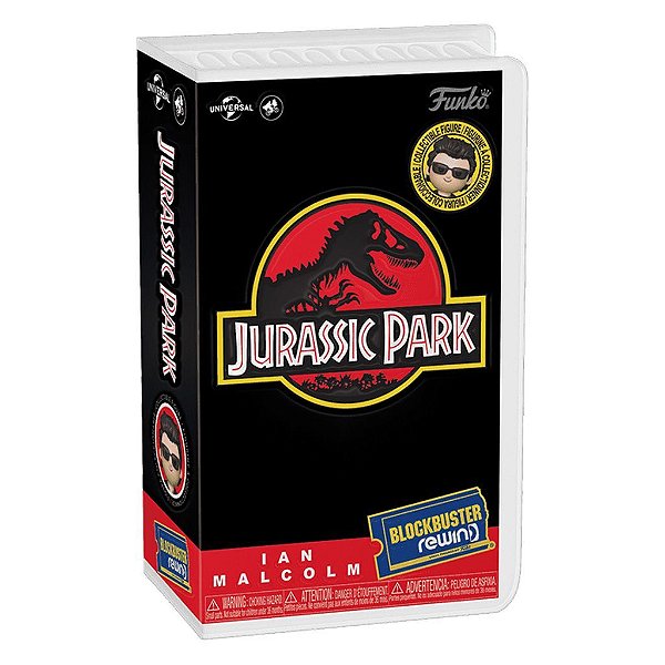 Funko Pop Funko Rewind Jurassic Park Dr.Malcon #71001 Vinil 9,5 Cm Oficial Funko Vinil 9,5 cm Ofi...