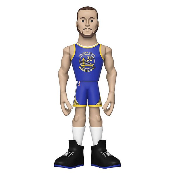 Funko Pop Gold 30Cm 12 Nba Warriors Stephen Curry #64540 Vinil 30Cm Edição Premium Funko Vinil 9,...