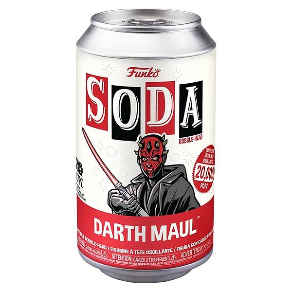Funko Soda Funko Vinyl Soda Star Wars Darth Maul Ex 67089/ #67088 Vinil 9,5 Cm Oficial Funko Vini...