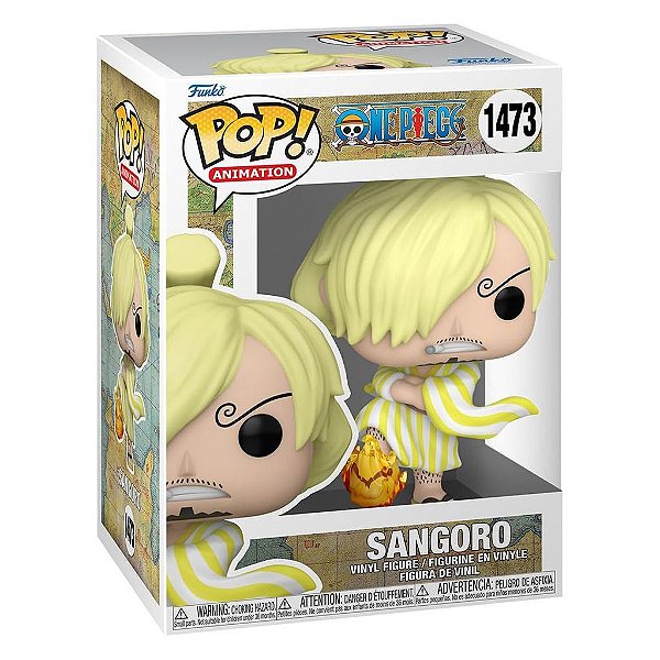 Funko Pop One Piece 4 Sangoro #1473 Vinil 9,5 Cm Oficial Funko Vinil 9,5 cm Oficial Funko
