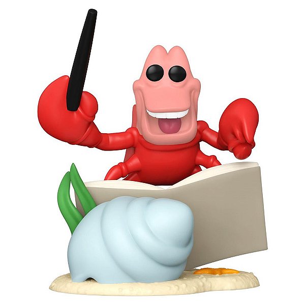 Funko Pop Disney Little Mermaid Sebastian Ex #1239 Vinil 9,5 Cm Oficial Funko Vinil 9,5 cm Oficia...