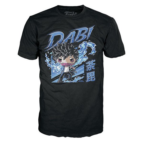 Camiseta Funko Tees My Hero Academia Dabi Xl Tamanho XL Algodão Oficial Funko