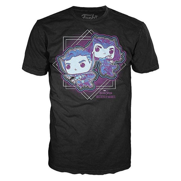 Camiseta Funko Tees Camiseta Funko Tees Marvel Doctor Strange In The Multiverse S Algodão Oficial...