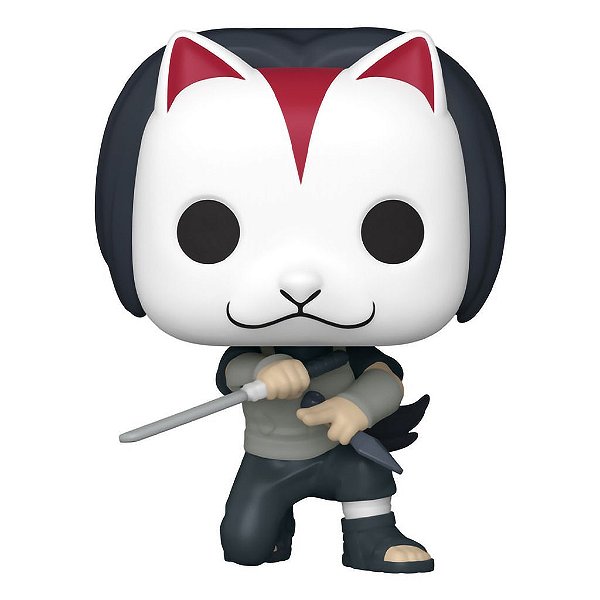 Funko Pop Chase Naruto Itachi Anbu #1027 Variante Rara 1 Em 6 Vinil 9,5Cm Vinil 9,5 cm Oficial Funko