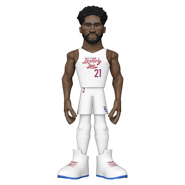 Funko Pop Chase Gold 12 Nba Joel Embiid #69345 Variante Rara 1 Em 6 Vinil 9,5Cm Vinil 9,5 cm Ofic...