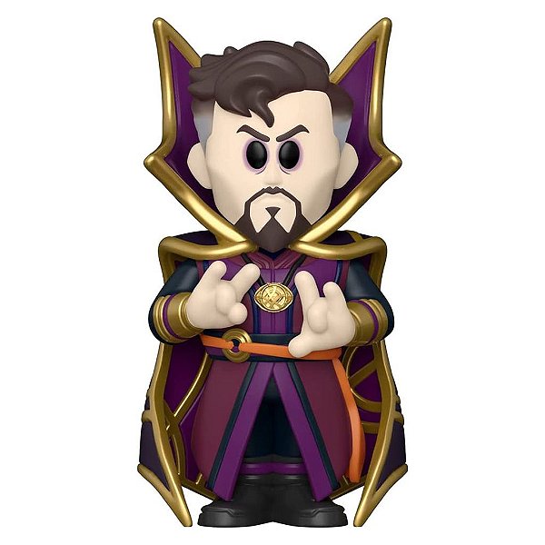 Funko Pop Funko Vinyl Soda What If T,Challa Strang Supreme #68842 Vinil 9,5 cm Oficial Funko