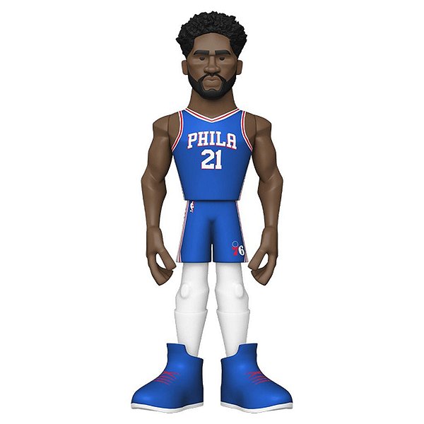 Funko Pop Gold 30Cm 12 Nba Joel Embiid #69345 Vinil 30Cm Edição Premium Funko Vinil 9,5 cm Oficia...