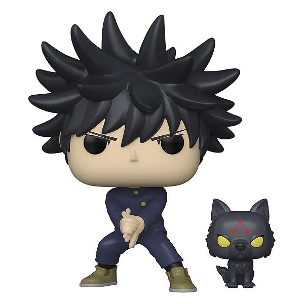 Funko Pop Jujutsu Kaiser Megumi Fushiguro W/Divine Dog #1112 Vinil 9,5 Cm Oficial Funko Vinil 9,5...