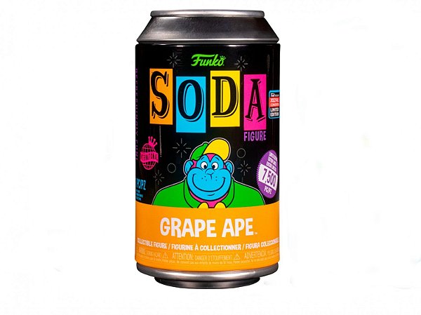 Funko Pop Funko Vinyl Soda Hanna Grape Ape Blacklight Nycc 2022 #67064 Vinil 9,5 cm Oficial Funko