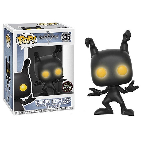 Funko Pop Chase Kingdom Hearts Shadow Heartless #335 Variante Rara 1 em 6 Vinil 9,5cm