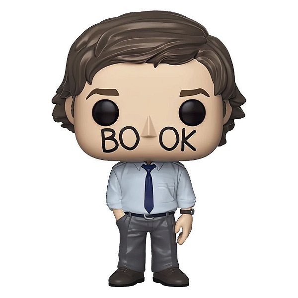 Funko Pop Chase The Office Jim Halpertt #870 Variante Rara 1 em 6 Vinil 9,5cm