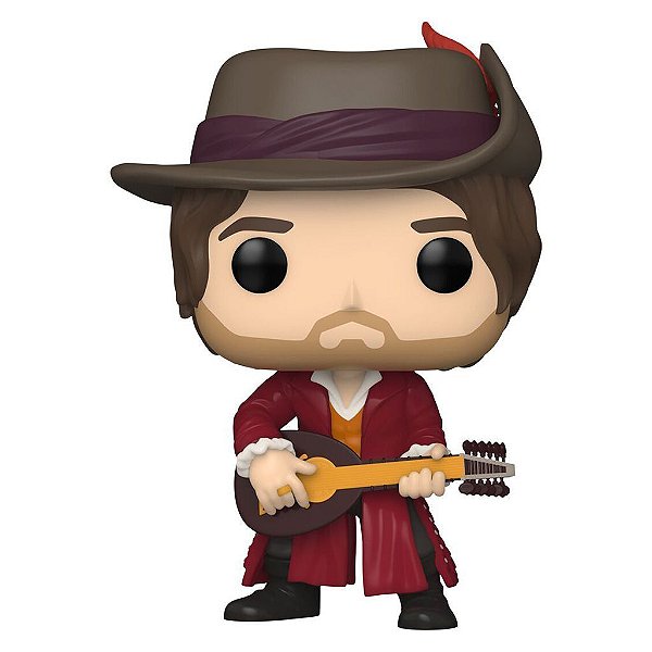 Funko Pop Chase The Witcher S2 Jaskier #1320 Variante Rara 1 em 6 Vinil 9,5cm