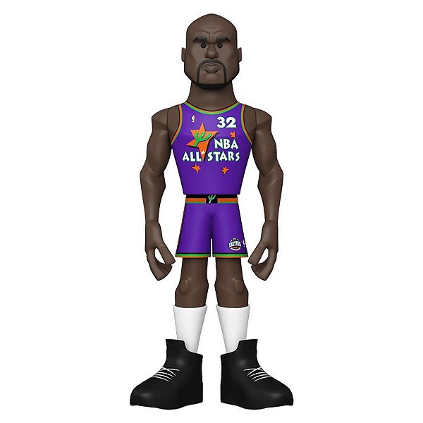 Funko Pop Chase Gold 12 Nba Magic Shaquille Oneal #61157 Variante Rara 1 Em 6 Vinil 9,5Cm Vinil 9...