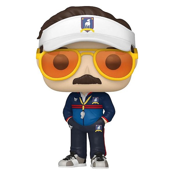 Funko Pop Chase Ted Lasso Ted Lasso #1351 Variante Rara 1 em 6 Vinil 9,5cm