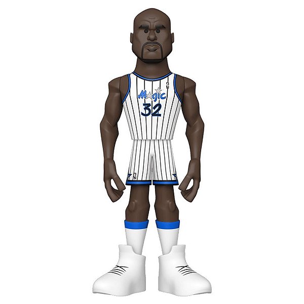 Funko Pop Gold 30Cm 12 Nba Magic Shaquille Oneal #61157 Vinil 30Cm Edição Premium Funko Vinil 9,5...