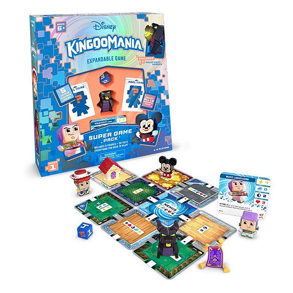 Funko Pop Funko Disney Kingdomania Super Game Pack #64092 Vinil 9,5 Cm Oficial Funko Vinil 9,5 cm...