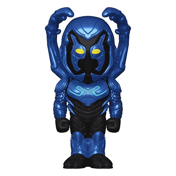 Funko Pop Funko Vinyl Soda Blue Beetle Blue Beetle #73437 Vinil 9,5 cm Oficial Funko