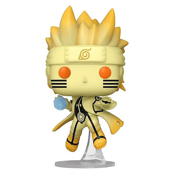 Funko Pop Chase Naruto Naruto Uzumaki Kurama Link Mode #1465 Variante Rara 1 Em 6 Vinil 9,5Cm Vin...