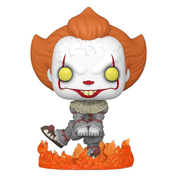 Funko Pop Chase Pennywise Dancing #1437 Variante Rara 1 Em 6 Vinil 9,5Cm Vinil 9,5 cm Oficial Funko
