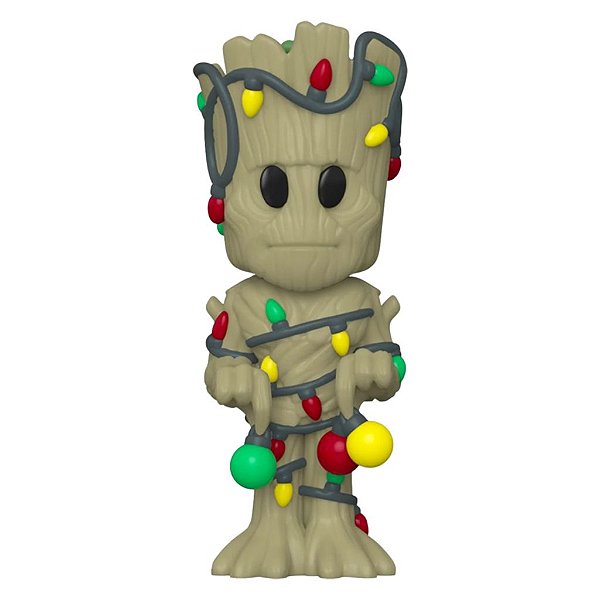 Funko Pop Funko Vinyl Soda Holiday Groot #65988 Vinil 9,5 cm Oficial Funko
