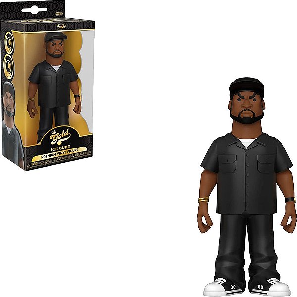 Funko Pop Gold 30Cm 5 Ice Cube #56717 Vinil 30Cm Edição Premium Funko Vinil 9,5 cm Oficial Funko