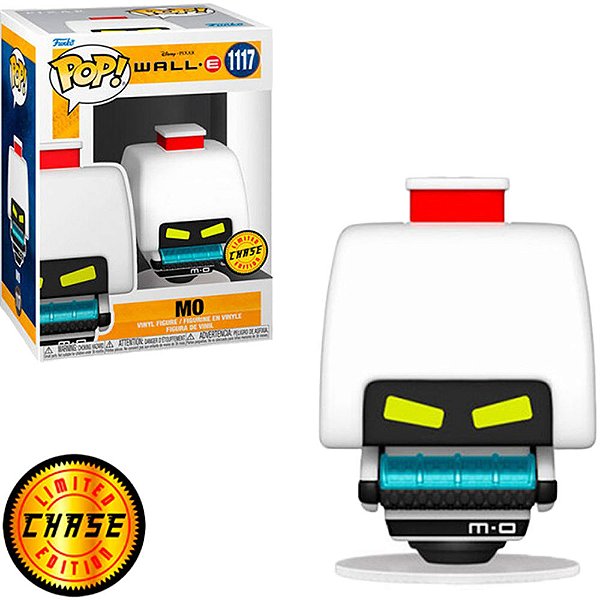 Funko Pop Chase Disney Wall-E Mo #1117 Variante Rara 1 em 6 Vinil 9,5cm