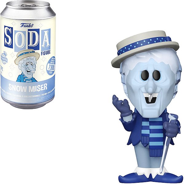 Funko Pop Funko Vinyl Soda The Year Without Santa Snow Miser #58721 Vinil 9,5 cm Oficial Funko