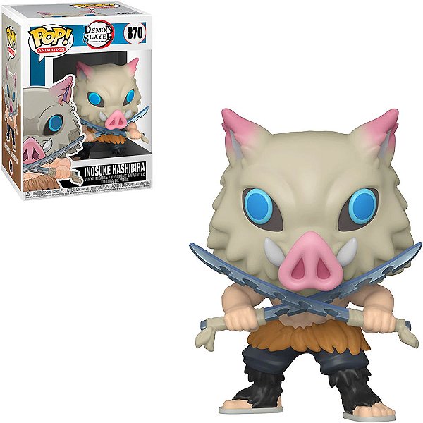 Funko Pop Demon Slayer Inosuke Hashibira #870 Vinil 9,5 Cm Oficial Funko Vinil 9,5 cm Oficial Funko